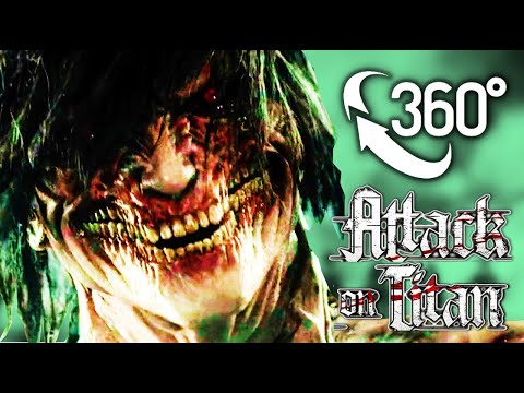 Attack on Titan 360 VR: Eren Yeager’s Attack Titan Defends Camp in 8K Ambisonics