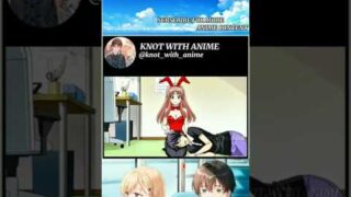 Bro so lucky or unlucky 😅👀 | The Comic Artist And His Assistants | #anime #animeedit #shorts