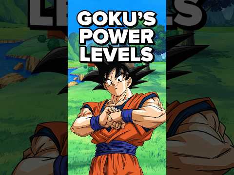 Every Canon Goku Power Level