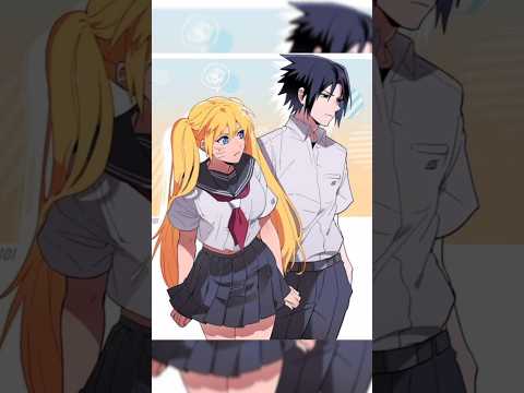 Female Naruto x sasuke 🤪 #naruto #anime #edit #trendingshorts