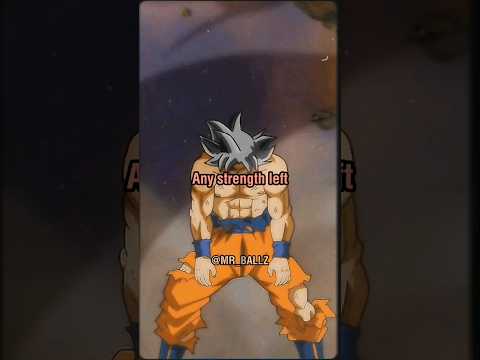 Goku ALWAYS gets back up! 「dbs edit」#goku #jiren #dragonballsuper #anime #shorts