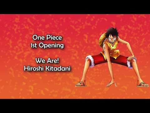 One Piece OP 1 – We Are! Lyrics