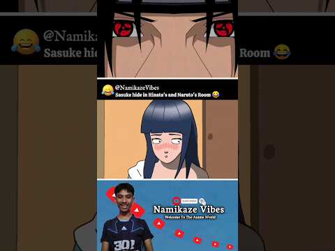 Sasuke in Hinata's Room 🤤 #naruto #namikazevibes #shorts