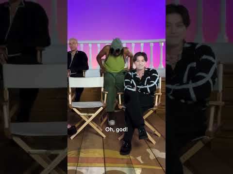 The Cast of ONE PIECE tries not to laugh #onepiece